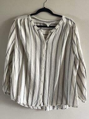Lucky long sleeved striped top